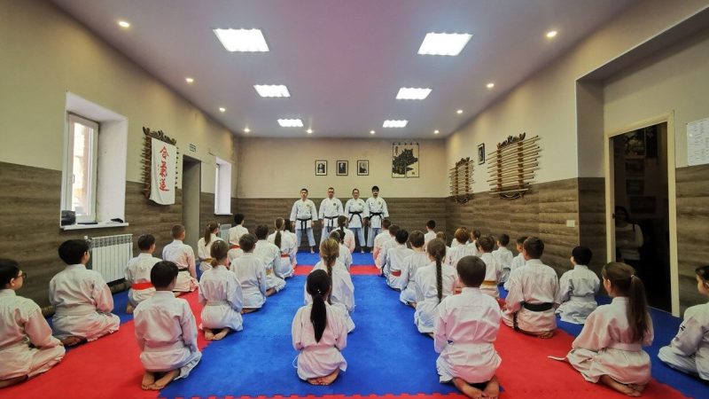 28 января состоялся квалификационный экзамен на цветные пояса по каратэ годзю-рю